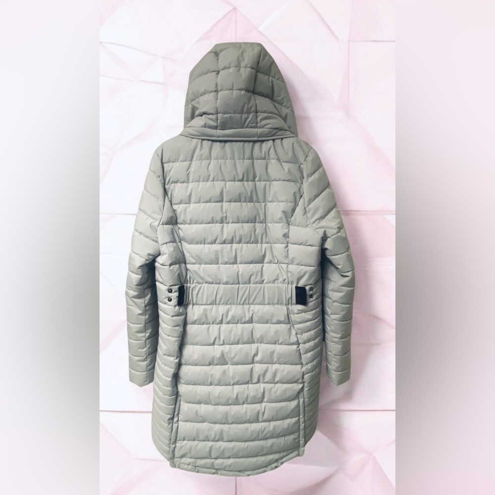 Lole Grey Puffer Coat With Hood. Excellent condition. - Picture 2 of 6